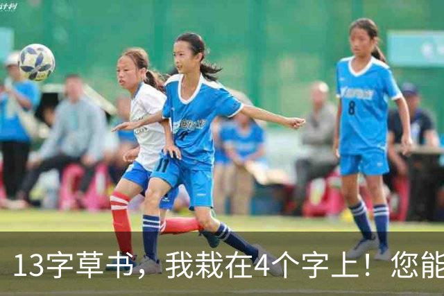 13字草书，我栽在4个字上！您能全认，我认您当老师！书法"适度"是审美的门槛吗？孔子"文质彬彬，然后君子"的深意，书家不可不知。